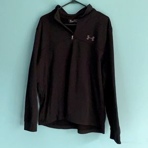 NWOT Men’s Black Under Armour 1/4 Zip Size XXL